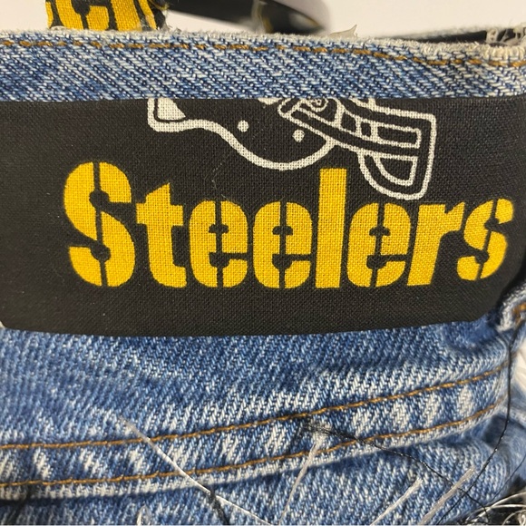 Pittsburgh Steelers Denim Purse Handbag - Picture 6 of 6